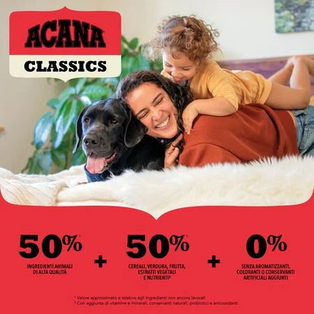 Acana Red Meat 9,7 Kg Alimenti Secchi per Cani