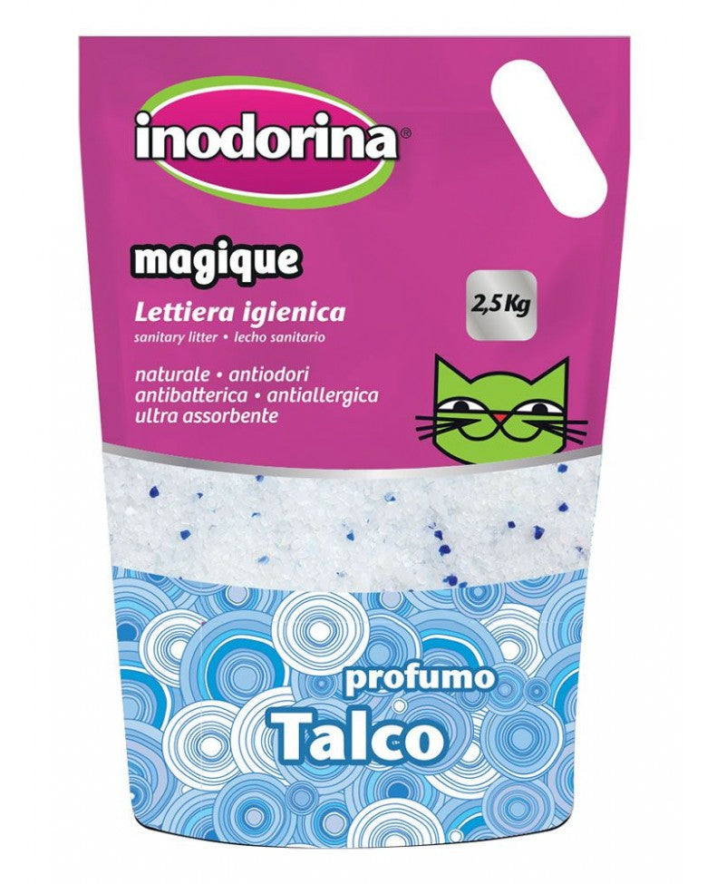 Inodorina Lettiera igienica in Silicio Talco 16 lt