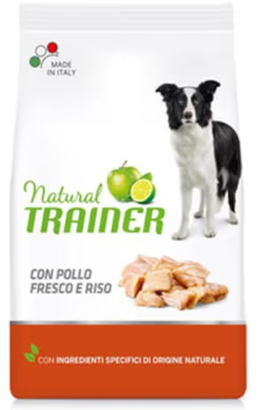 Natural Trainer Adult Medium Pollo e Riso 12 Kg