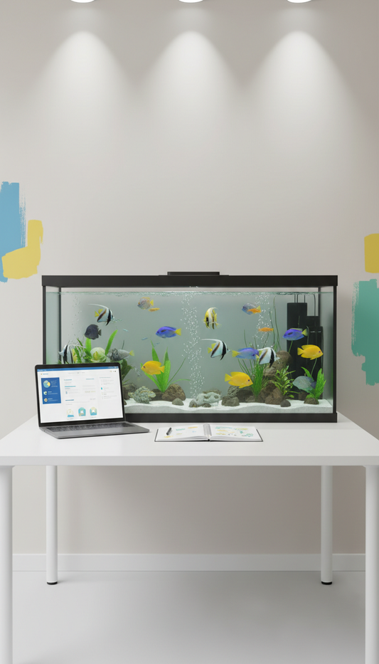 Consulenza acquario personalizzata in presenza