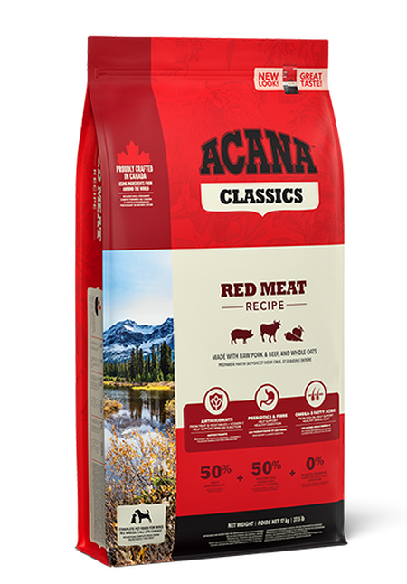 Acana Red Meat 9,7 Kg Alimenti Secchi per Cani