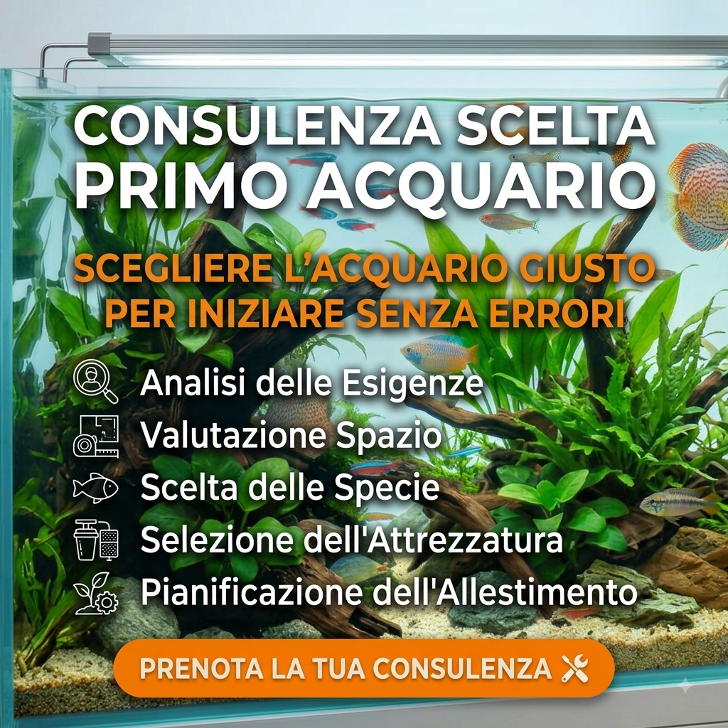 Come Scegliere l'Acquario Giusto: Consulenza Professionale per Iniziare Senza Errori - 30 Minuti -